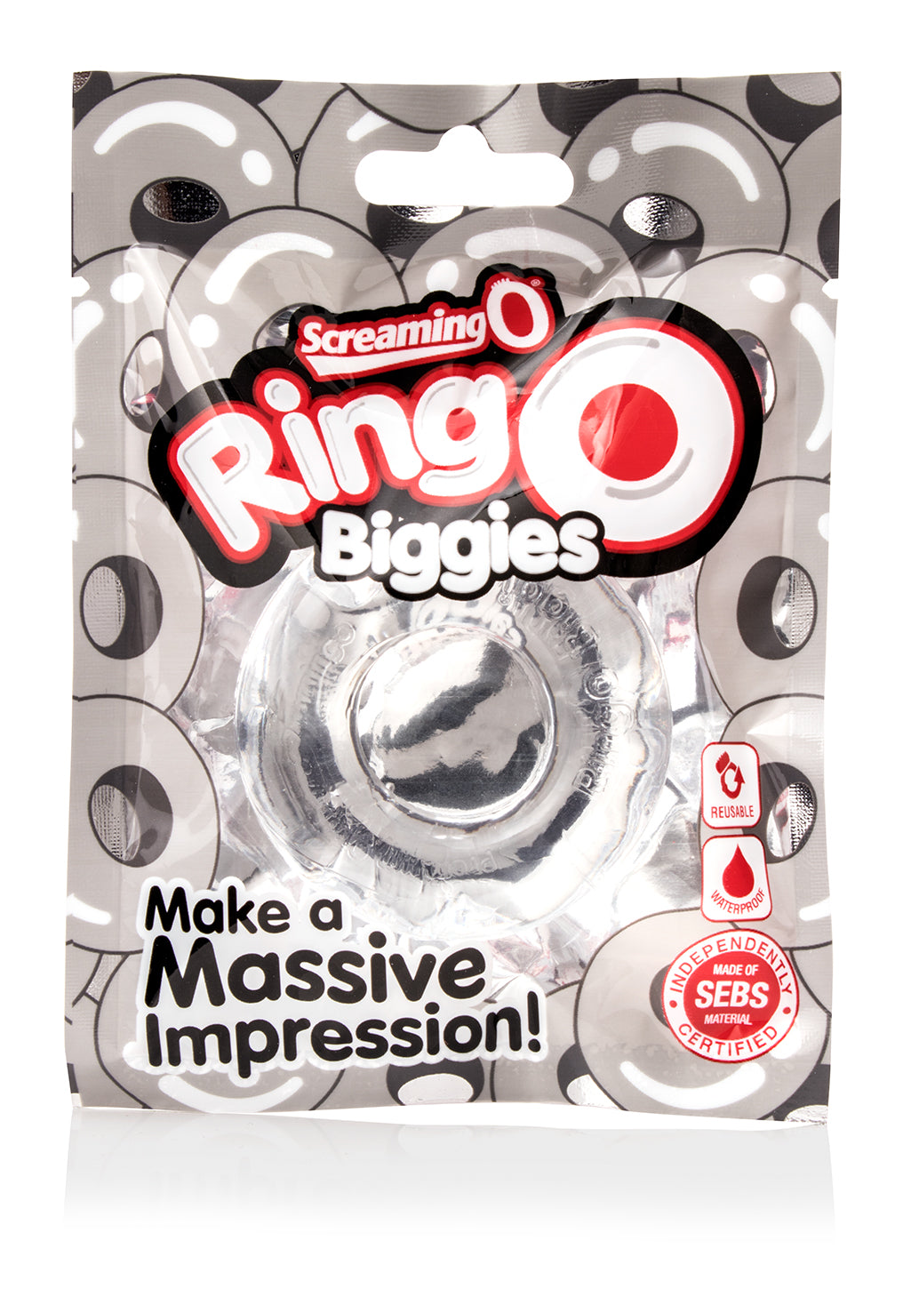 RingO Biggies Thicker Stretchy SEBS Cock Ring > Cock Ring > Single