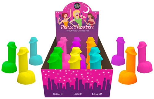 Neon Penis Shooter – Novelty Shot Glass Party Shooter Secondary image