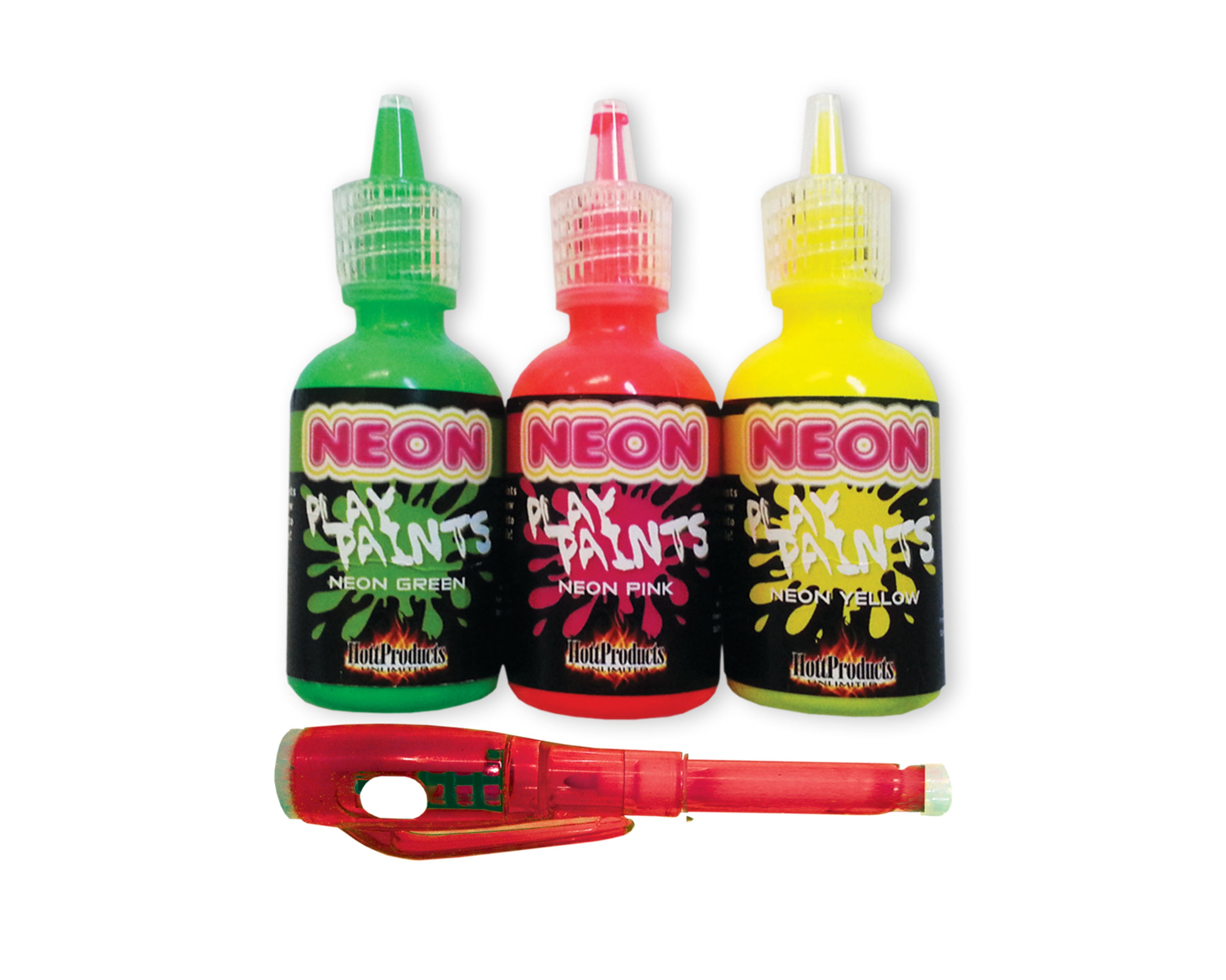 Neon Play Paints Assorted Body Paints for Adult Intimacy Fun > Relaxation Zone > Edible Treats
