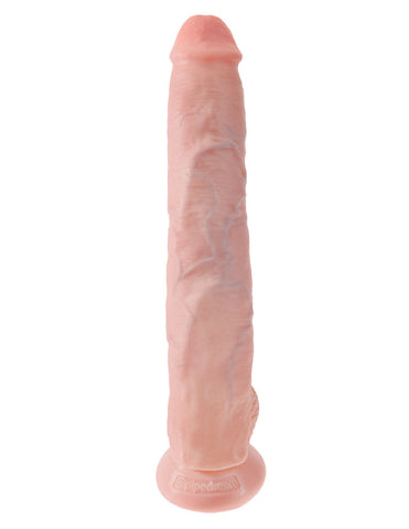 King Cock 14 Inch Cock With Balls (Light) – Realistic Dildo Dongs Big