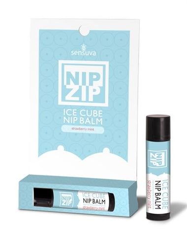 Nip Zip Ice Cube Strawberry Mint Nipple Balm Cooling Cream Nipple Stimulators
