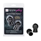 Nipple Play Advance Nipple Suckers Black PVC Mini Suckers 2.25 Inch x 1 Inch > Sex Toys > Nipple Suckers