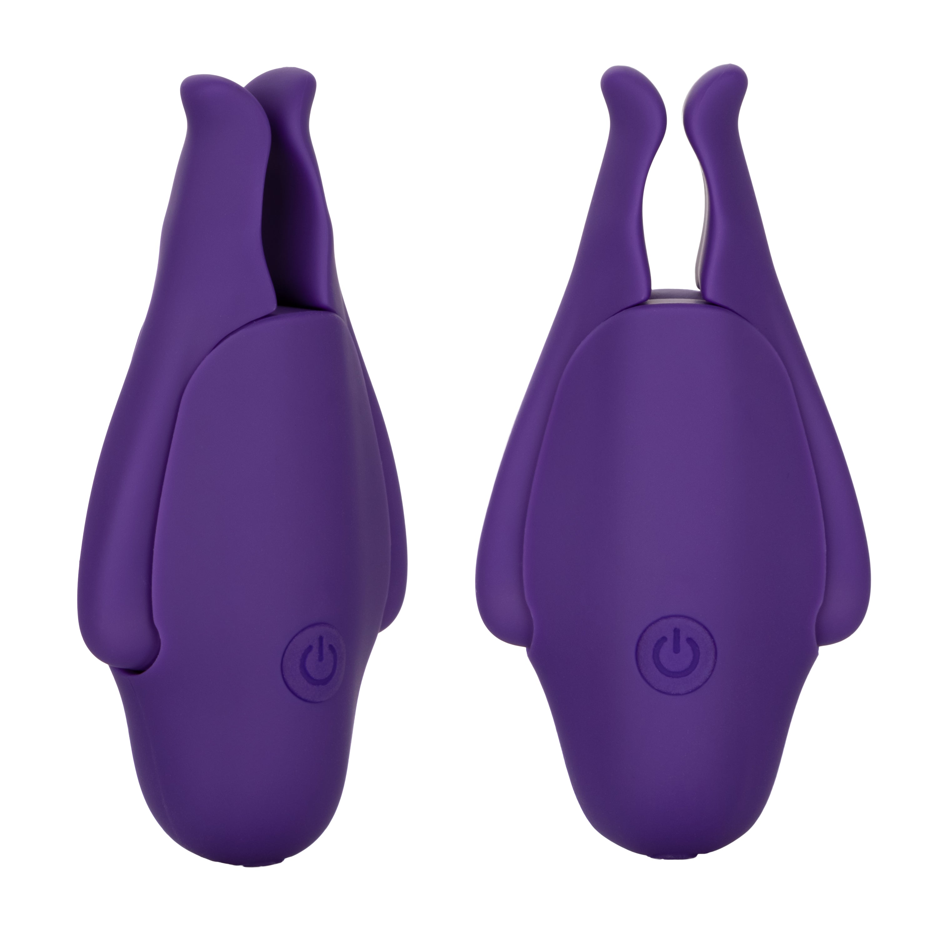Nipple Play Rechargeable Nipplettes in Purple Vibrating Stimulators Nipple Stimulators