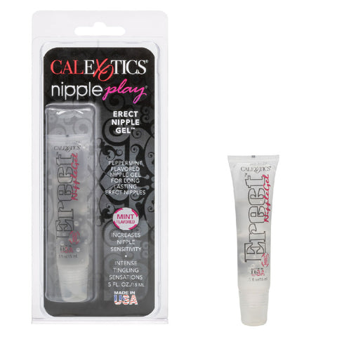 Nipple Play Sta Erect Nipple Gel 0.5 Fl Oz Peppermint Flavor Nipple Stimulators