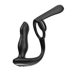 Nasstoys Enhancer Vibro Plug and Penis Sheath (Black) – Vibrating Anal Plug and Penis Sheath > Anal Range > Prostate Plugs