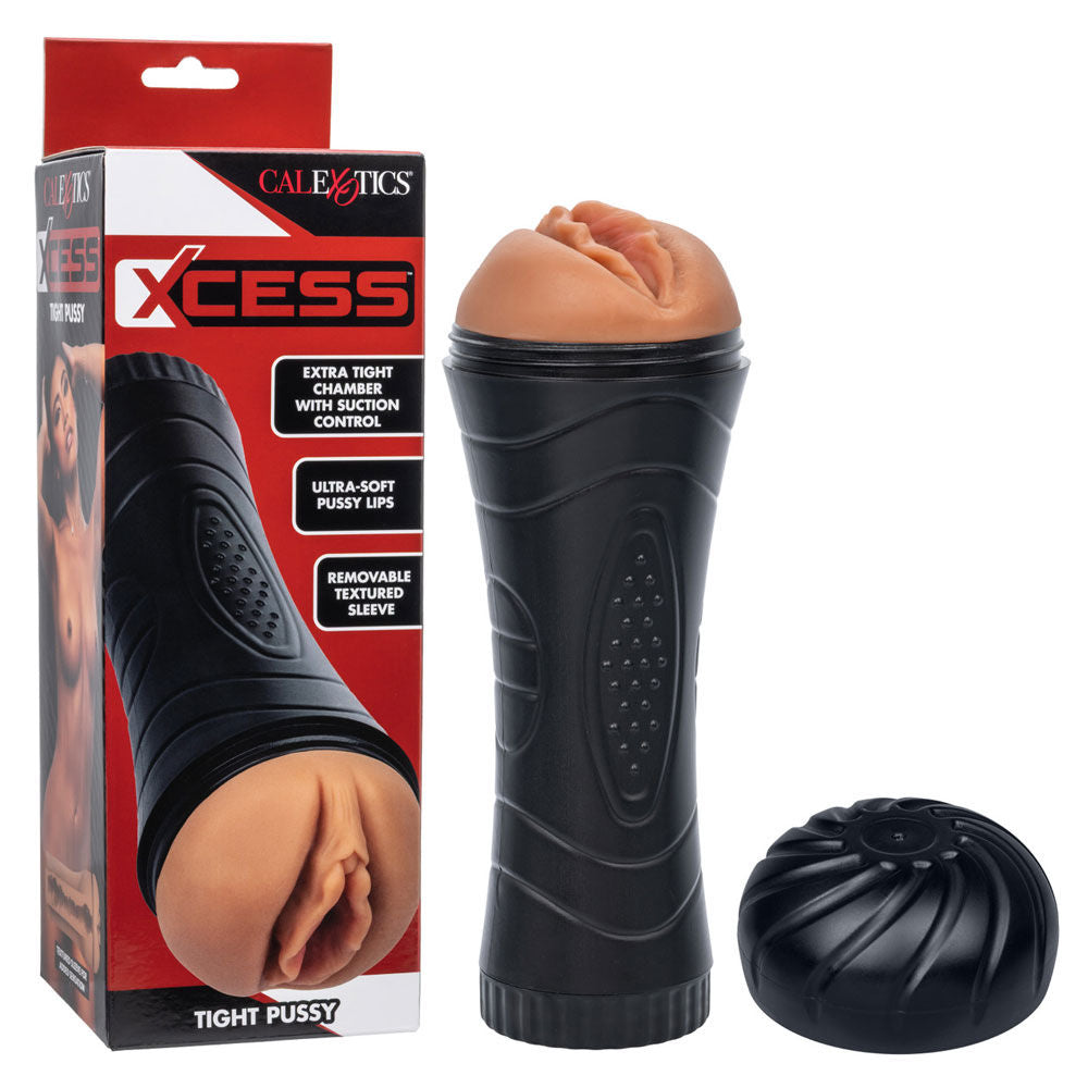 Xcess Tight Pussy (Brown) – Discreet Masturbator > Sex Toys For Men > Masturbators > Manual