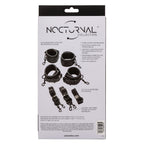 Nocturnal Collection Black Bed Restraints for Intimate Play > Bondage Gear > Restraints