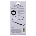 Nocturnal Collection Black Collar and Leash Set > Bondage Gear > Collars & Leashes