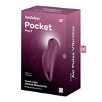 Pocket Pro 1 – Travel-Sized Clitoral Vibrator with Pressure Waves Purple > Sex Toys For Ladies > Clitoral Vibrators and Stimulators