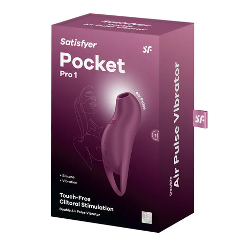 Pocket Pro 1 – Travel-Sized Clitoral Vibrator with Pressure Waves