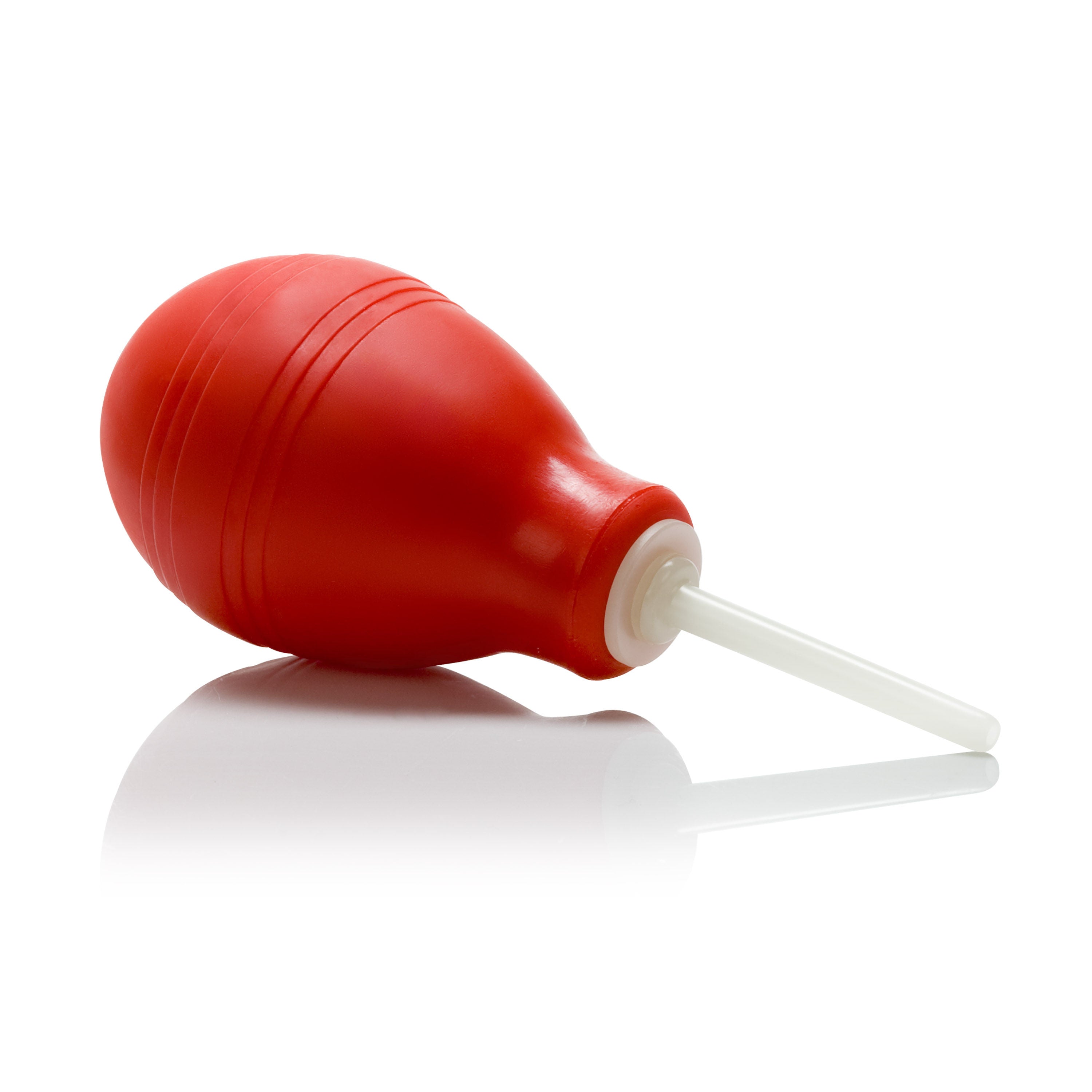 Red Glow in the Dark Anal Douche with Easy Clean Applicator Douches