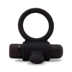 Nu Sensuelle Silicone Bullet Ring Black > Cock Ring > Vibrating