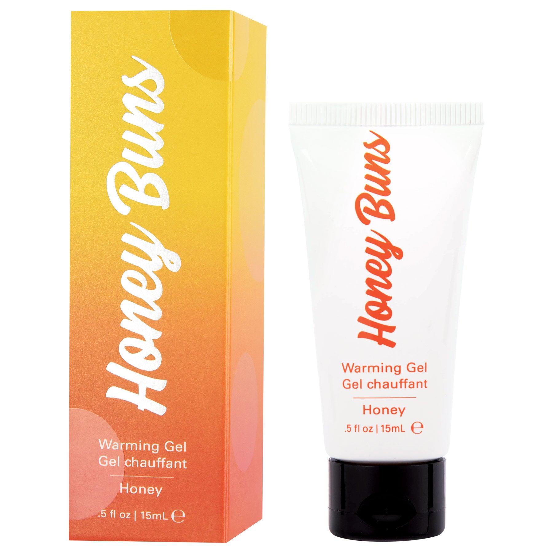 Honey Buns Warming Lickable Gel for Intimate Anal Play 15ml Anal Lubricant
