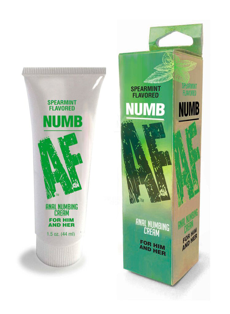 Numb Af Mint Flavoured Anal Numbing Cream 44 Ml Tube Default Title Anal Lubricant