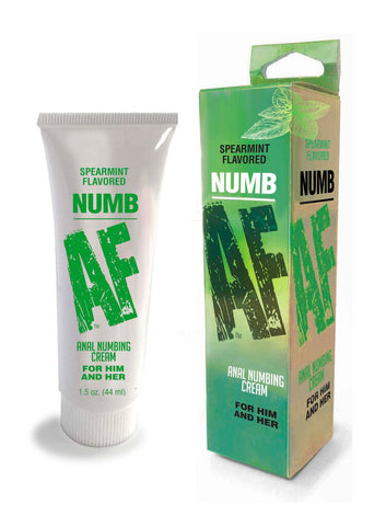 Numb Af Mint Flavoured Anal Numbing Cream 44 Ml Tube Default Title Anal Lubricant