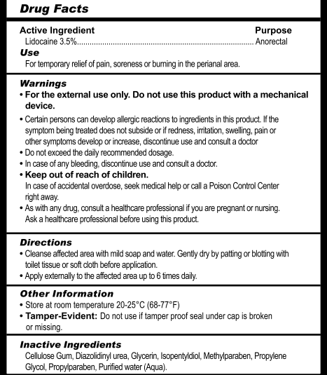 Numb Desensitizing Water Based Lubricant with Lidocaine Water Based Lube