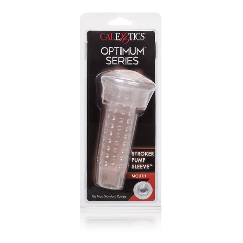 Optimum Series Stroker Pump Sleeve Mouth Transparent Medium Size Strokers - Manual