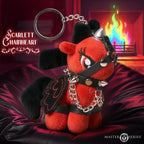Master Series Scarlett Chainheart Bondage Pony – Polyester Vegan Leather Plush Keychain > Novelties > Keychains