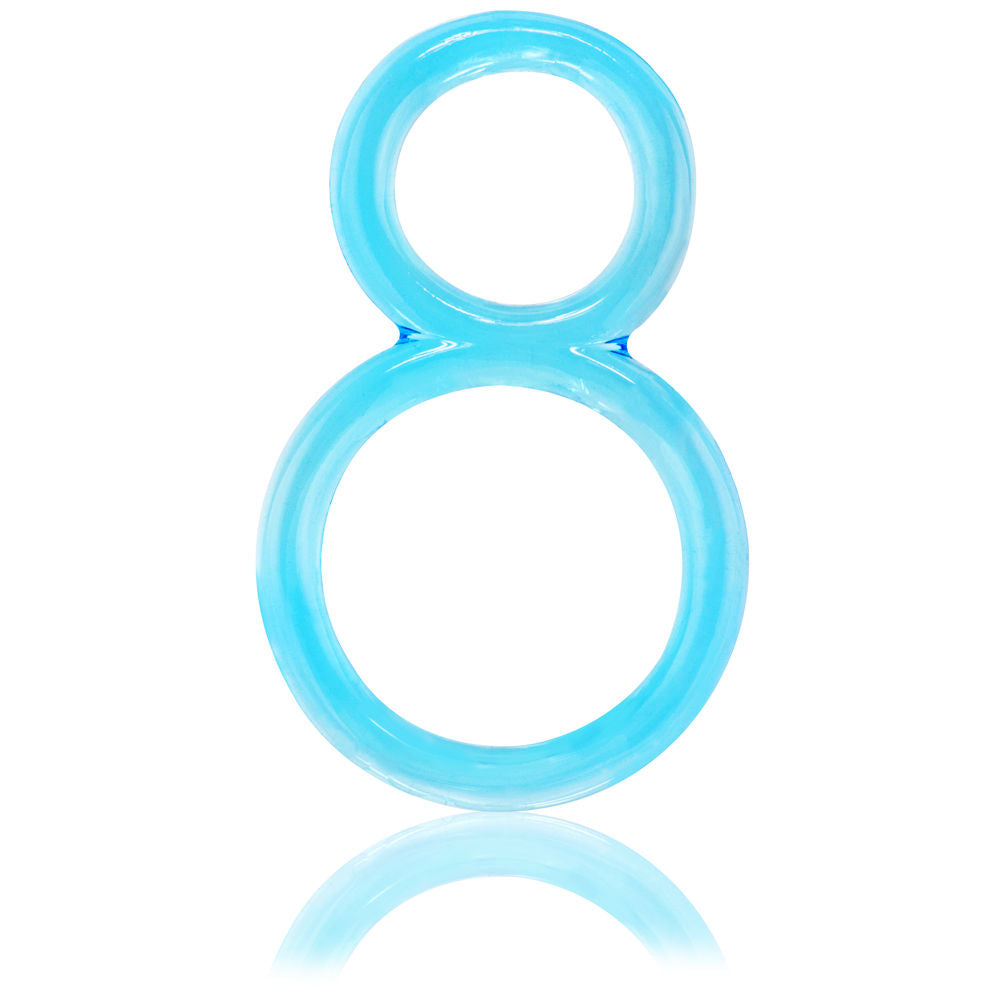 Ofinity Blue Double Erection Cock Ring for Enhanced Stamina COCK RINGS