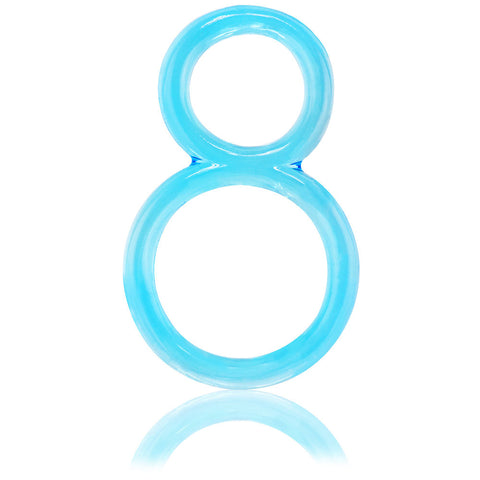 Ofinity Blue Double Erection Cock Ring for Enhanced Stamina COCK RINGS