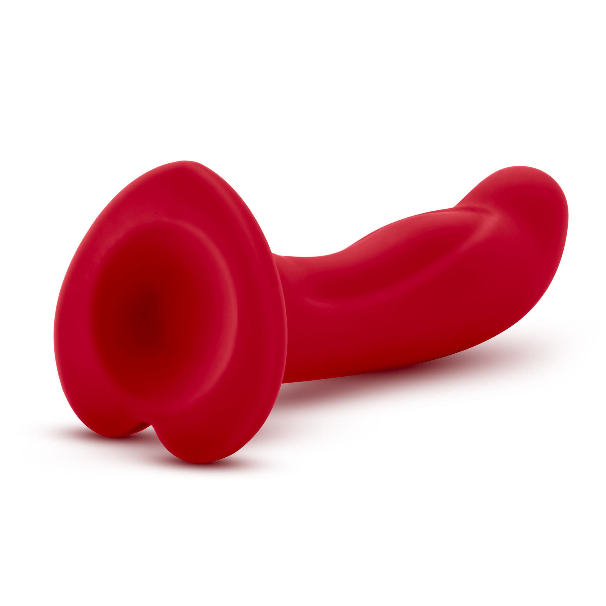 Temptasia Jezebel G-Spot Dildo Crimson Soft Curved Design DONGS