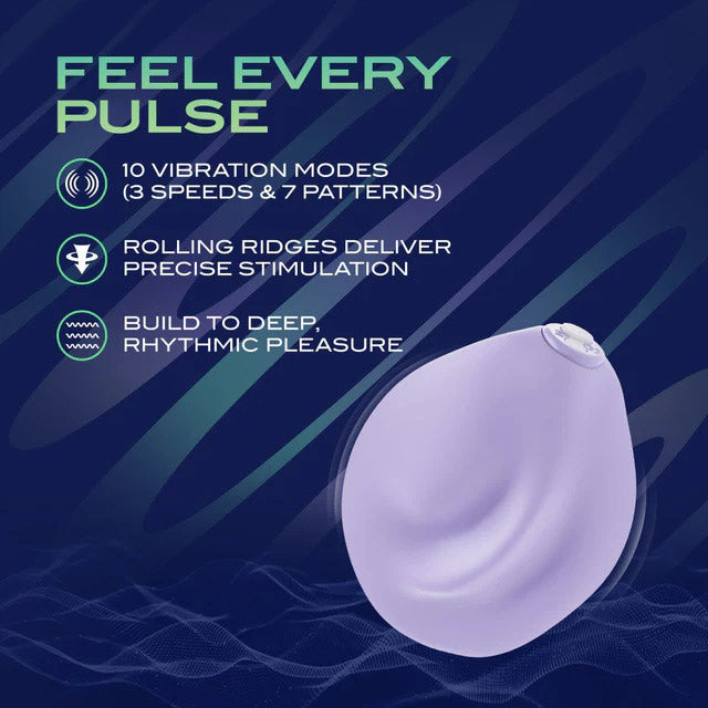 Urself PulsePad (Lavender) – Double-Sided Silicone Vibrator > Sex Toys For Ladies > Clitoral Vibrators and Stimulators