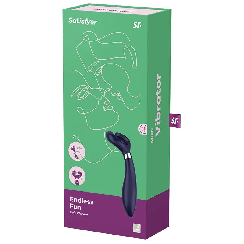Satisfyer Endless Fun 180° Rotating Multi-Toy Stimulator > Vibrators > Ladies > Clitoral Vibrators and Stimulators