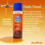 Skins Salted Caramel Waterbased Lubricant 130ml – Flavoured Intimate Gel > Lube > Flavoured