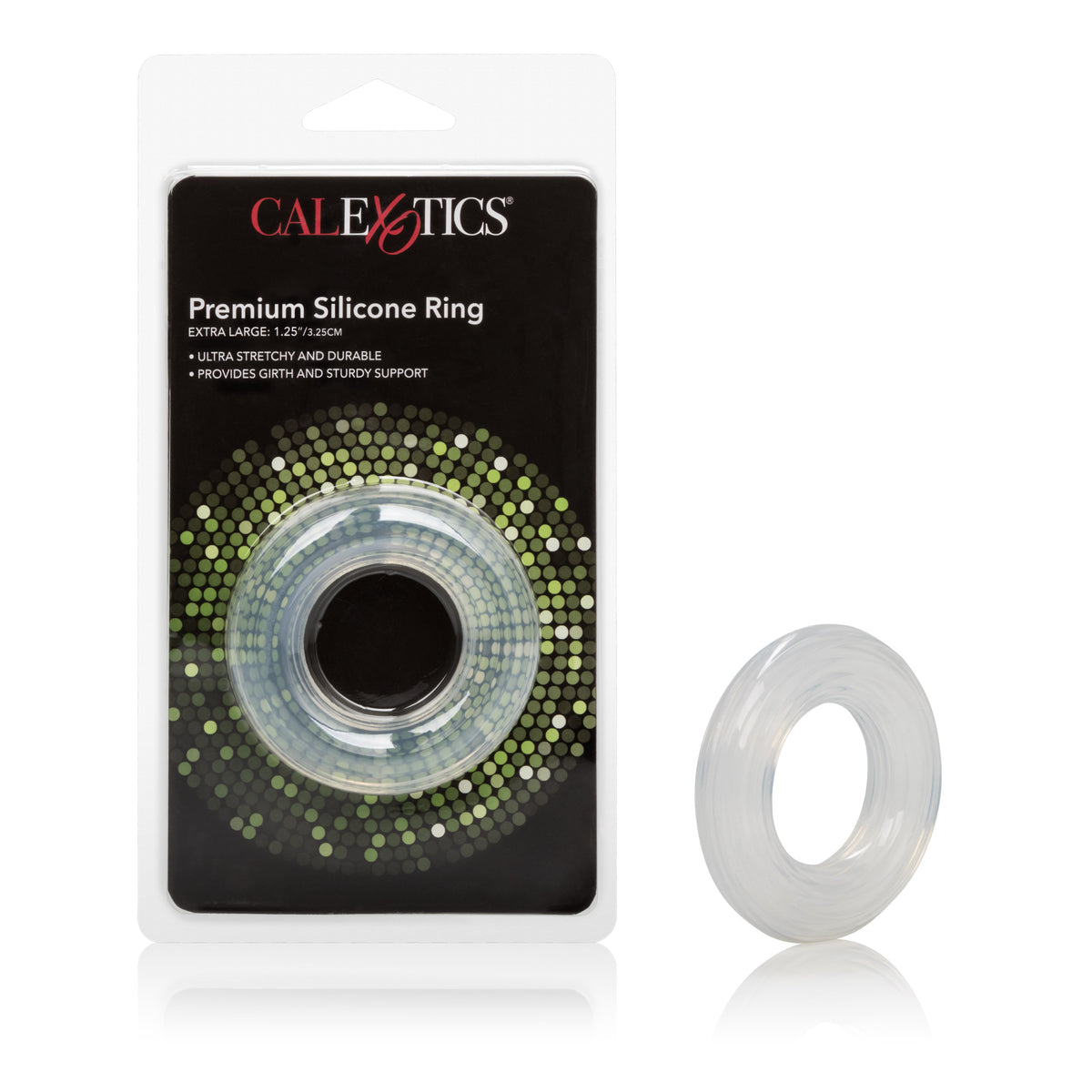 Premium Silicone Ring XL Clear Stretchy Support Ring Oversized Comfort Silicone Ring > Cock Ring > Single