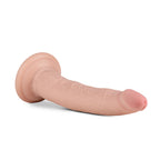 Au Naturel 7 Inch Vanilla Dildo with Flexible Realistic Design > Dildos > Slim Dildos