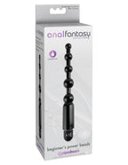 Anal Fantasy Collection Beginner's Power Beads (Black) – Vibrating 12.7 cm Anal Beads > Anal Range > Anal Beads