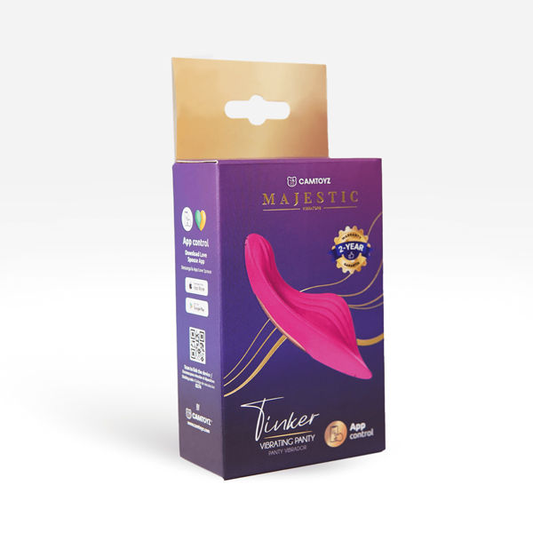 App Controlled Pink Tinker Panty Vibrator for Discreet Use Panty Vibrators