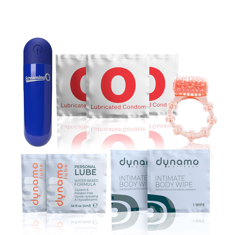 Screaming O Date Night Intimacy Kit – Rechargeable Mini Massager and Vibrating Ring Set > Sex Toys > Couples Toys