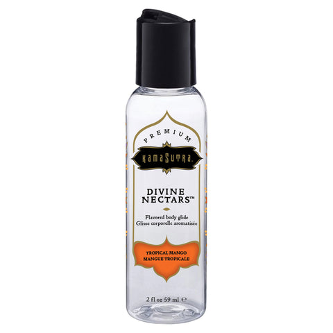 Kama Sutra Divine Nectars Tropical Mango Flavored Body Glide Default Title Flavoured Lube