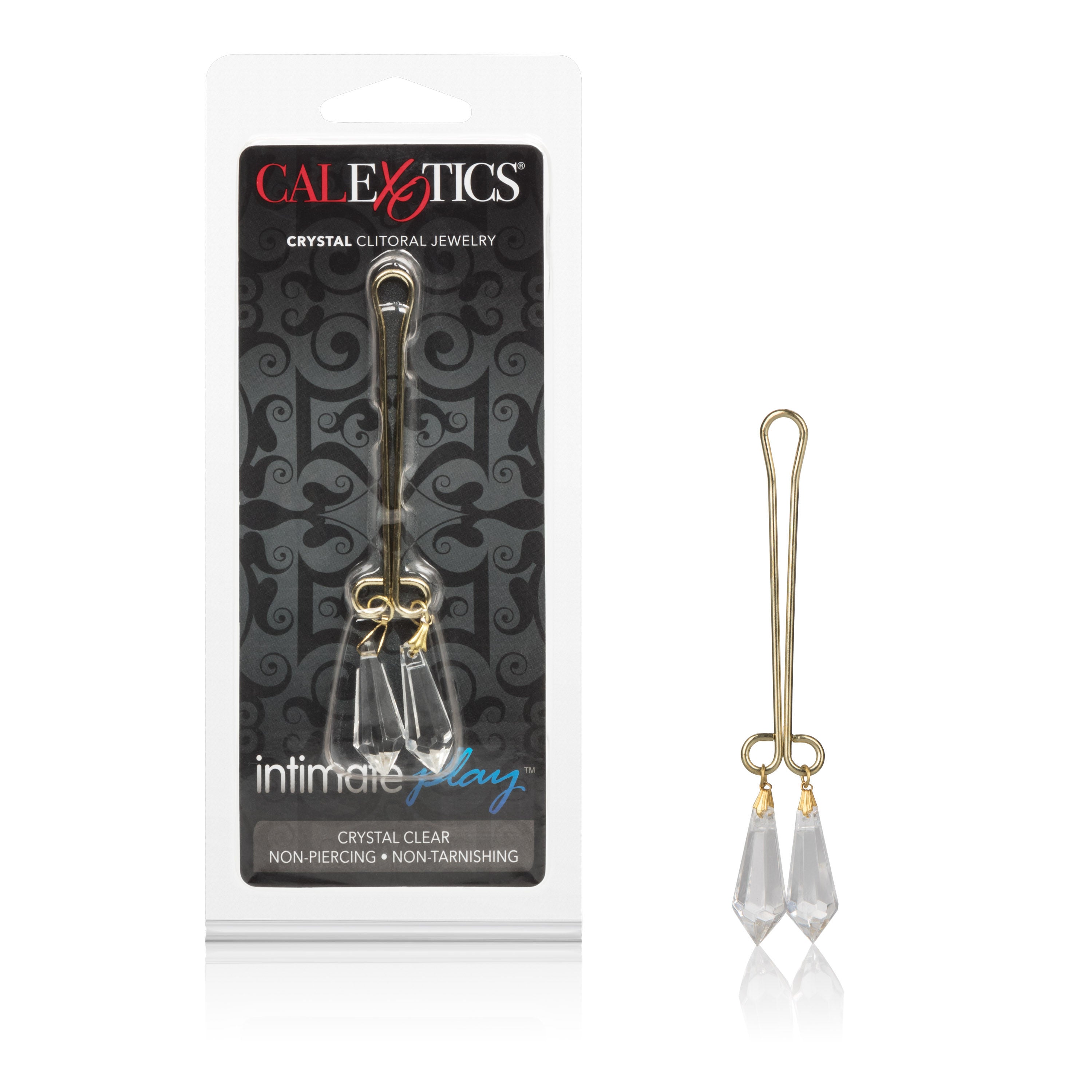 Intmate Play Clitoral Jewelry (Crystals) – Elegant Clitoral Jewelry Body Jewelry (Non Piercing)