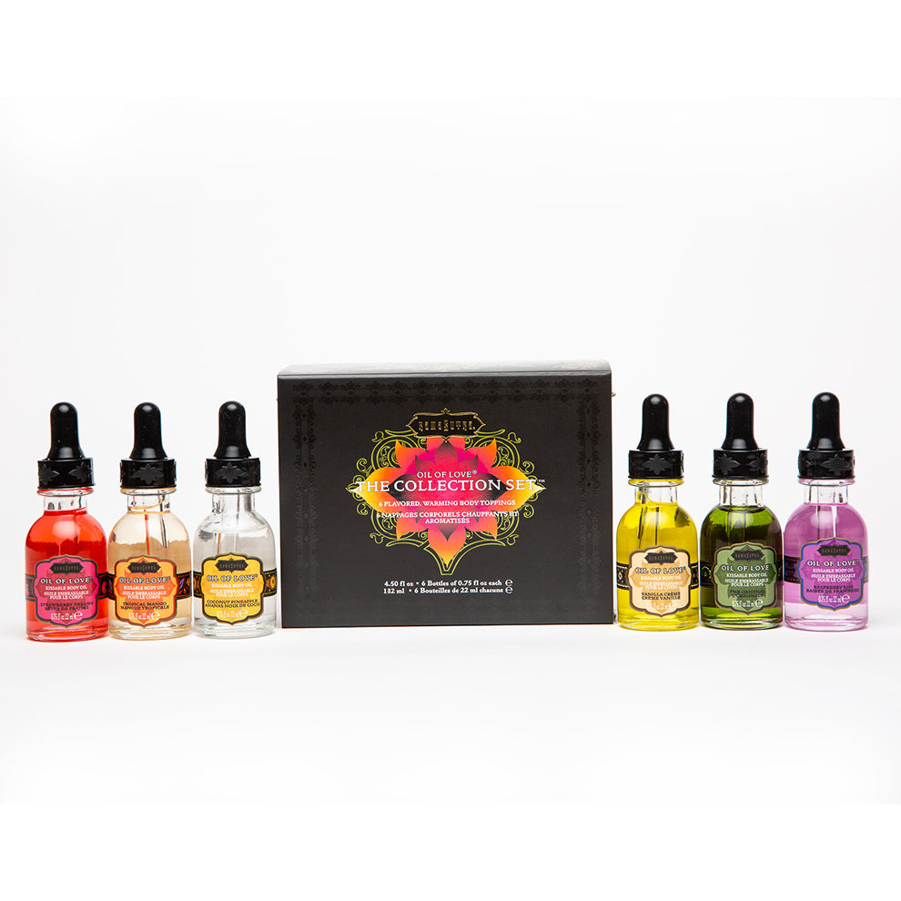 Kama Sutra Oil of Love Massage Oil Collection Set Six Flavors > Essentials > Massage Oil