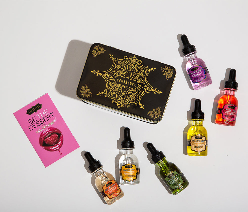 Kama Sutra Oil of Love Massage Oil Collection Set Six Flavors > Essentials > Massage Oil