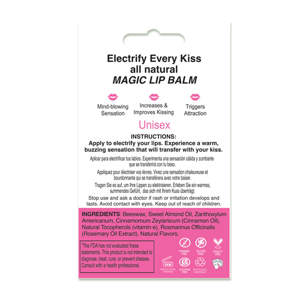 X On The Lips Pheromone Lip Balm – Natural Flavor Lip Balm Bath & Body