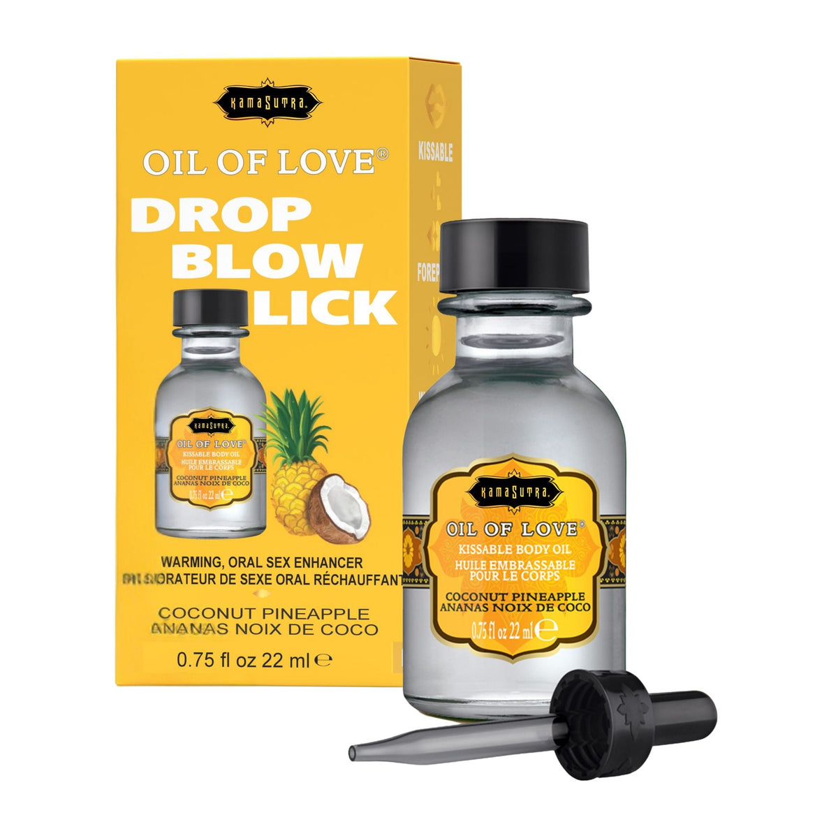 Kama Sutra Oil of Love Coconut Pineapple Kissable Massage Oil > Essentials > Massage Oil