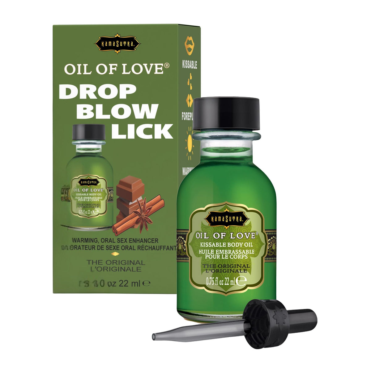 Kama Sutra Oil of Love Original Kissable Foreplay Massage Oil > Essentials > Massage Oil