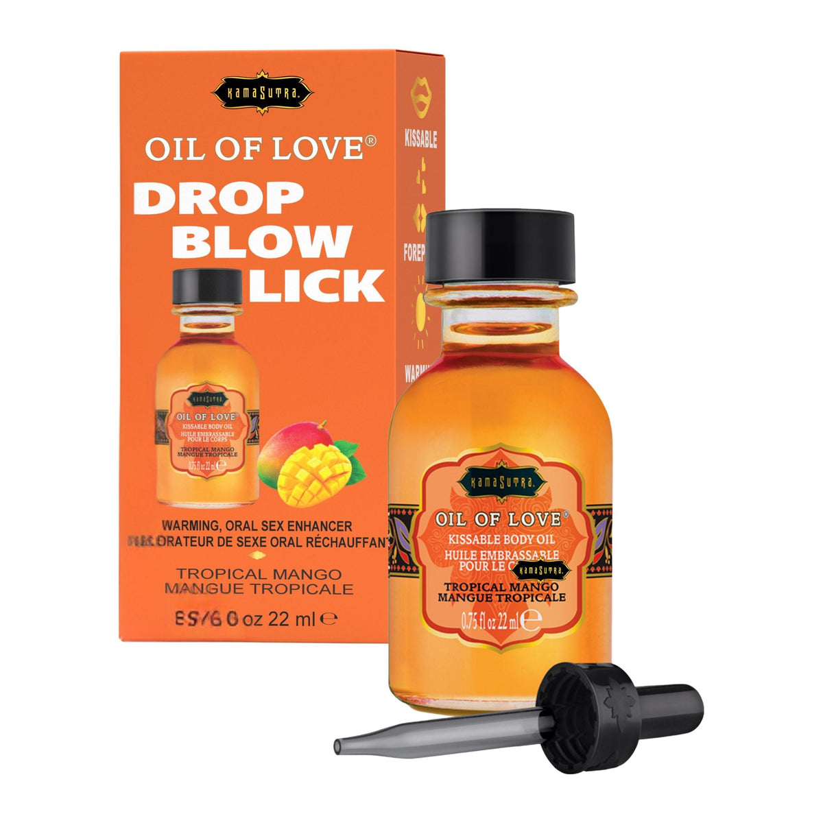 Kama Sutra Oil of Love Tropical Mango Foreplay Massage Oil 22ml > Essentials > Massage Oil