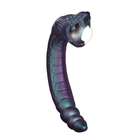 Temptasia Rattle Snake – Dual Motor Pulse Vibrator with Glowing Plasma Globe Vibrators