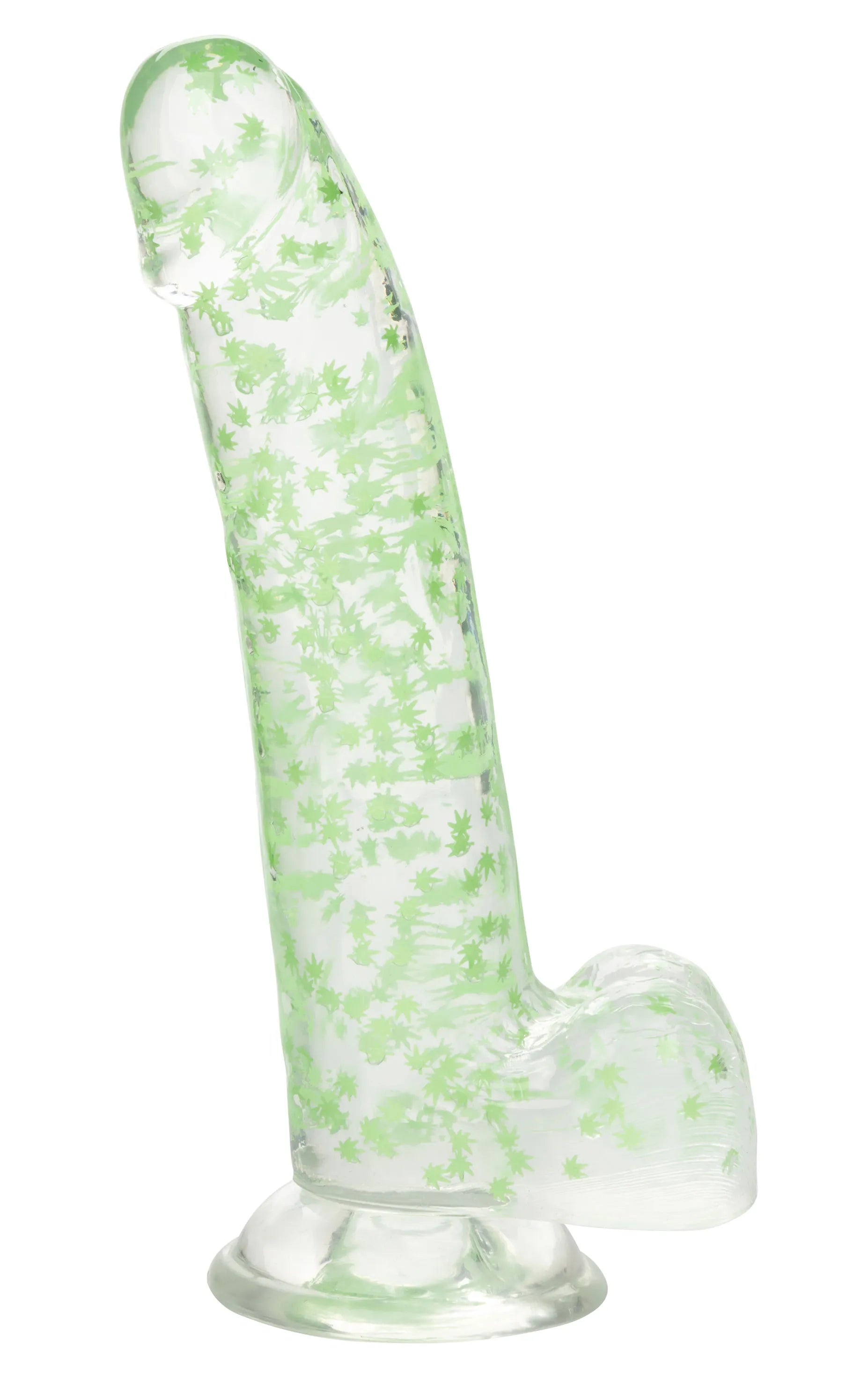 Naughty Bits I Leaf Dick – Glow-in-the-Dark 8 Inch Dildo > Dildos > Realistic Dildos