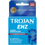 Trojan Enz Armor Spermicidal Lubricated Condoms - 3 Pack > Essentials > Condoms