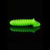 OUCH! Glow In The Dark Swirl Stretchy Penis Extender Sleeve