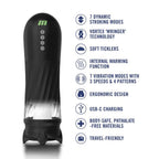Quantumx Triple Action Automatic Stroker (Black) – Stroker > Sex Toys For Men > Masturbators Premium