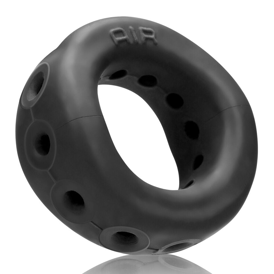 OXBALLS Air Lightweight Airflow Cockring Black Ice – Breathable Comfort and Bulge Enhancement > Cock Ring > Single Main image