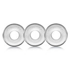 Oxballs Ringer 3-Pack (Clear) – Squishy Jelly Grip Cockrings > Cock Ring > Sets