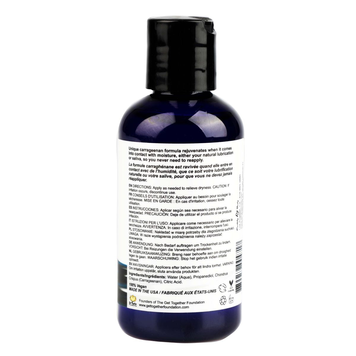 Water Slide Personal Lubricant 4 Oz – Water-Based Vegan Lubricant > Lube > Water Based