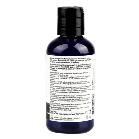Water Slide Water-Based Personal Lubricant 8 Oz Vegan Safe Water Based Lube